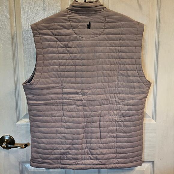 Johnnie-O Quilted Performance Vest Seal Lightweight Mens S Water Resistant - Picture 2 of 10